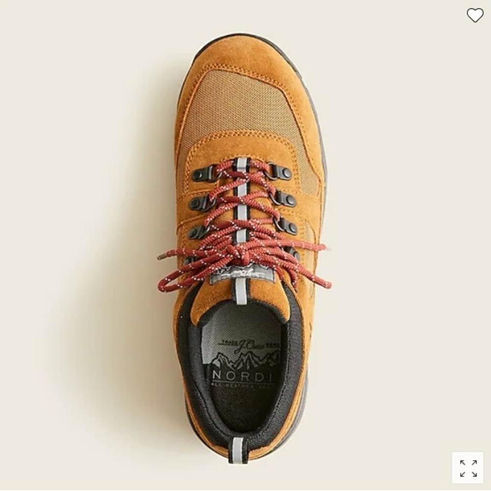 J.Crew Nordic Outdoor Utility All Terrain Low Top Women’s Hiking Boots Sz 7 - Picture 4 of 13